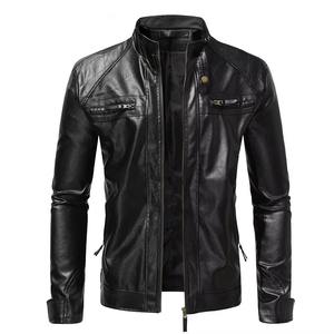 Veste en cuir authentique pour homme, en cuir de vache véritable, style vintage, pour motard, fournisseur en gros d'usine - Product Image 1