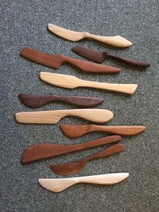 Couteau en bois écologique, couverts jetables durables pour la restauration rapide et les services de traiteur - Product Image 1