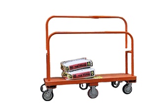 อุปกรณ์จัดการวัสดุคาร์บอนแบบหลายใช้แผงเหล็กรถเข็นไม้แปรรูป - Product Image 3