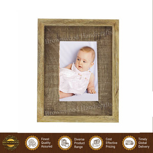 Elegant Design Light Burnt Wall <b>Mount</b> / Table Top Home Decoration Use Mango Wood Photo <b>Frame</b> from Indian Manufacturer - Product Image 3