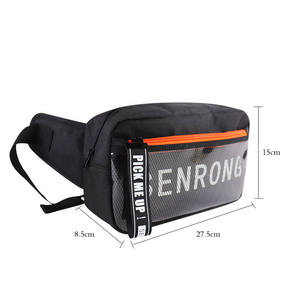 Geometric Nylon Zipper Weilida Casual Fashion Hiphop Waist Belt Sport Pillow <b>Water</b> Proof Unisex <b>Backpack</b> Bag Branded Fanny Packs - Product Image 4
