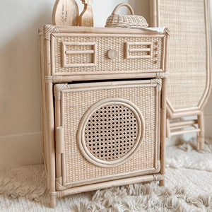 Lavadoras de juguete para niños, precio mayorista más bajo, lavadora de ropa de ratán ecológica, juguetes de lavandería - Product Image 1