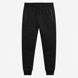 Casual <b>Baggy</b> Straight Leg Mid Waist Canvas <b>Joggers</b> for Men Eco-Friendly Heavyweight Cotton Sweatpants - Product Image 6
