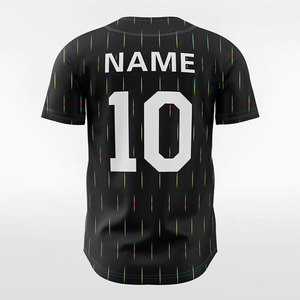 Maillot de baseball personnalisé, design par sublimation, vente en gros de maillots de baseball, uniforme de baseball à deux boutons - Product Image 4