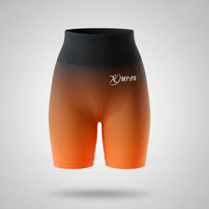 กางเกงขาสั้นออกกำลังกายเอวสูงสำหรับผู้หญิง ยี่ห้อ Scrunch Booty แบบไร้ตะเข็บ ระบายอากาศได้ดี สไตล์สตรีทแวร์ ช่วยยกกระชับสะโพก เหมาะสำหรับโยคะ ฟิตเนส และออกกำลังกายทั่วไป - Product Image 1