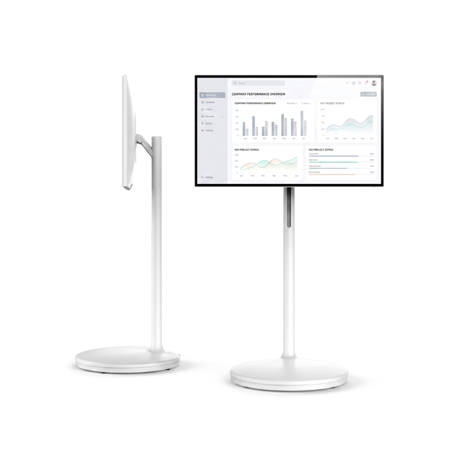 Multipurpose Monitor 27 32 Inch All In One Smart Portable Touch Screen Monitor Movable IPS LCD Display Live Streaming Base
