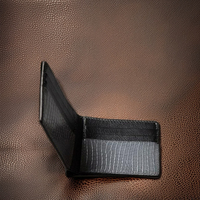 Dompet Kulit Pria Klasik Model Pendek, Tempat Kartu, Kulit Buaya Asli, Dompet Pria Berkualitas Fashion