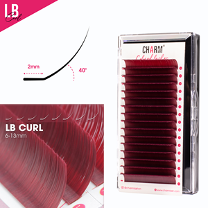 ถาดขนตาปลอม Charmlash ขายส่งขนตาสีน้ำตาลดำด้าน ขนตาแบบผสมความยาว ขนตา PBT แบบอาระเบียน ปราศจากน้ำมัน - Product Image 1