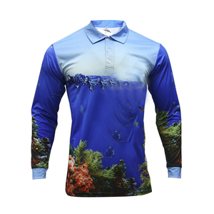 Fabricante Profesional de Camisetas de Pesca, Camiseta de Pesca Sublimada Personalizada para Torneos - Product Image 3