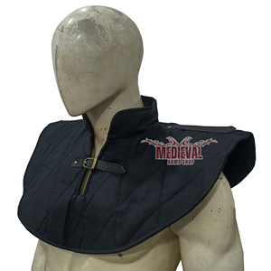 Protector de Cuello Medieval Acolchado de Algodón, Hecho a Mano, de Alta Calidad, para Cosplay, Representaciones Históricas, Navidad y Año Nuevo - Product Image 6