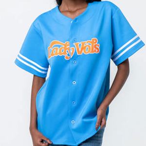 Camiseta de béisbol con logotipo personalizado para hombres y mujeres, ropa deportiva profesional de alta calidad diseñada para el máximo rendimiento - Product Image 1
