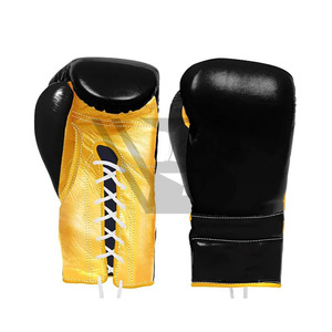 Guantes Profesionales de Piel Genuina para MMA, Muay Thai y Kick Boxing, con Cierre Ajustable de Gancho y Bucle, Personalizables para Artes Marciales - Product Image 4