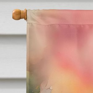 Cardinal grand porche manchon pôle décoratif cour bannière œuvre tenture murale multicolore Polyester maison drapeau - Product Image 3