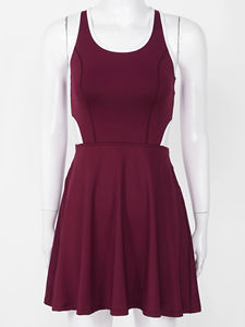 Vestido de Tenis para Mujer, Sin Tirantes, con Shorts Plisados, para Bádminton, Gimnasio, Deporte, Ropa Deportiva, Sin Mangas, 100% Poliéster, UPF 50, 2024 - Product Image 3