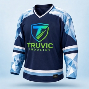 Jersey de Hockey sobre Hielo Premium, Ropa Deportiva de Equipo, Tejido de Poliéster Transpirable, Absorbe la Humedad, Secado Rápido, Ajuste Atlético, Sublimación Personalizada - Product Image 6