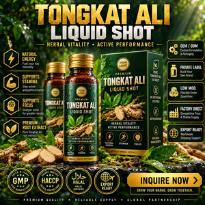 Café instantané amer au Ginseng et Tongkat Ali de Malaisie pour hommes, riche en arômes, en sachet, marque privée, fournisseur OEM en gros - Product Image 1