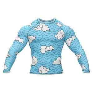 เสื้อรัดกล้ามเนื้อสำหรับการต่อสู้แบบซับมิชั่น ทนทานต่อการฉีกขาด พร้อมลายพิมพ์แบบซับลิเมชั่นที่เรียบเนียน - Product Image 1