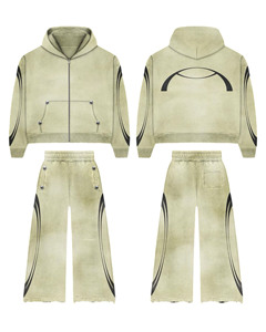 Survêtements évasés pour hommes de qualité supérieure, légers, à prix abordable, entièrement personnalisables, anti-plis, avec le dernier design - Product Image 1