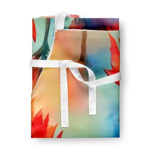 Wyoming Indian Paintbrush acuarela grande Multicolor delantal Unisex cocina hornear jardinería para adultos para hombres y mujeres - Product Image 3