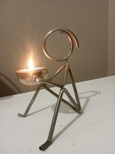 Modern <b>Brass</b> <b>Lantern</b> Votive Candle Stand Decorative Tabletop Home Decor Christmas Handmade Eco-friendly New Design - Product Image 3