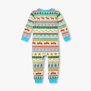 Nouvel arrivage Combinaison à manches longues et fermeture éclair pour petite fille, motif doré, vente en gros, vêtements de boutique pour enfants, prix d'usine, combinaison à précommander - Product Image 2