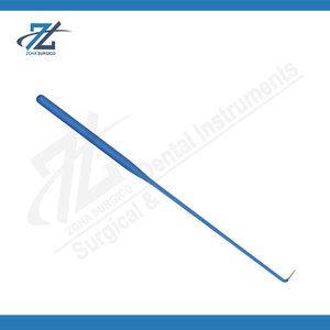 Emmet Straight Hook 25cm, instrument chirurgical ophtalmique réutilisable en acier inoxydable pour la microchirurgie oculaire de précision et les applications cliniques - Product Image 3