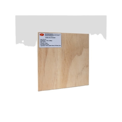 AA Grade 9-18mm Durable Pine Veneer Plywood with Rubber Core Anti-Slip Long-Lasting for Kitchen & Villa Furniture Made Vietnam