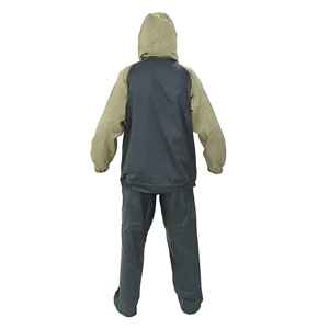 Traje Impermeable Universal para Adultos, Chaqueta con Capucha y Pantalones, Material de Poliéster, para Senderismo, Camping y Uso Casual al Aire Libre - Product Image 3