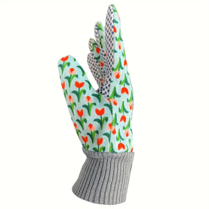 Wholesale <b>PVC</b> Dot Bead Garden Gardening <b>Gloves</b> Garden Light Industry Labor protection <b>Gloves</b> Anti-slip Wear Safety Work <b>Gloves</b> - Product Image 3