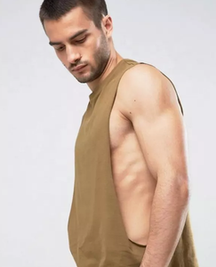 Débardeurs en polyester respirant pour hommes LUXE ATTIRE INDUSTRY, tissu tricoté 180g, col rond uni, style décontracté pour l'entraînement et le quotidien - Product Image 6