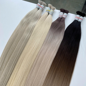ผมต่อเวียดนามแท้แบบขายส่ง ชนิดเวอร์จิ้น ซุปเปอร์ดับเบิ้ลดรอน ผมตรง สีบลอนด์ ดำ น้ำตาล - Product Image 5