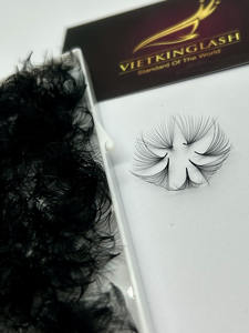 Cashmere <b>Lash</b> Trays 0.03mm Mega Volume Matte Black 20D Premade Fans Soft PBT <b>Individual</b> Eyelash Extensions Private Label - Product Image 5