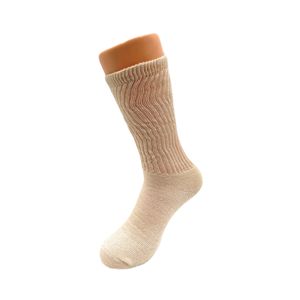 Calcetines Largos de Algodón hasta la Pantorrilla Color Crudo para Mujer, Calcetines Deportivos, Juego de 3 Pares, Talla 5 a 10 - Product Image 3