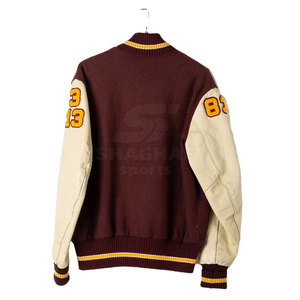 แจ็คเก็ตเลตเตอร์แมนผู้ชายคุณภาพสูง ดีไซน์ล่าสุด ระบายอากาศได้ดี แจ็คเก็ตเลตเตอร์แมนฤดูหนาวปี 2026 สำหรับผู้ชาย - Product Image 2