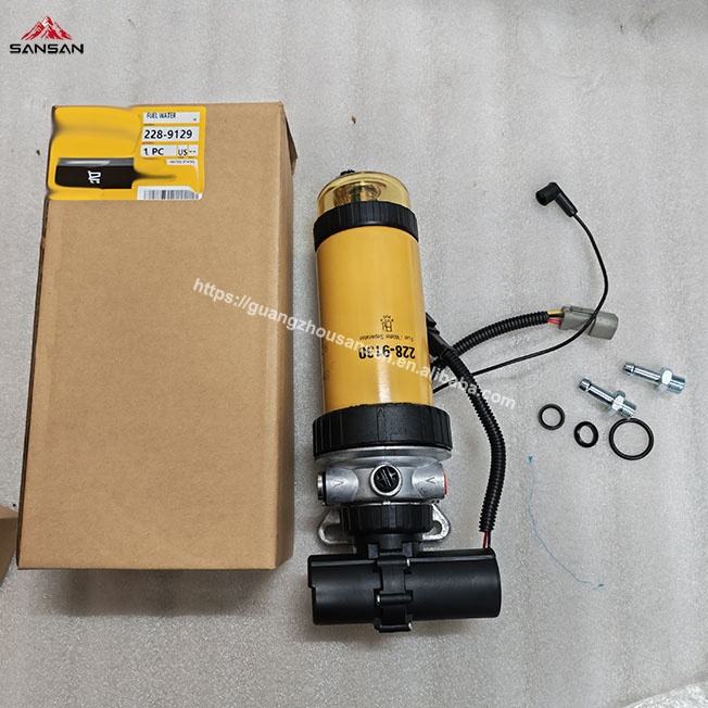 Fuel Pump and Fuel Filter Assembly 228-9129 for Engine 3054 3046 Loader ...