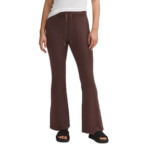 High Quality <b>Women</b> Bell Bottom Flare Pants Custom Logo High Waist Stretch <b>Trousers</b> for Casual Wear, Streetwear Fashion - Product Image 3