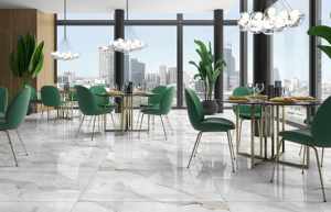 Carreaux de céramique Golden HG 600x1200, finition polie, or brillant, carreaux décoratifs pour murs, pour projets de développement immobilier et designs modernes. - Product Image 5