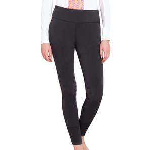Wholesale Custom Logo New Riding Breeches 4-Way Stretch Phone Pocket Equestrian Pants Keep Warm High Waist Women Riding Leggings - Product Image 1