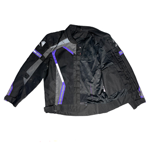 Chaqueta de Motocicleta Cadora para Hombre, Manga Larga, Diseño Color Block, Transpirable, Resistente al Viento, Teñida, 280g, Equipo de Protección para Adultos - Product Image 3