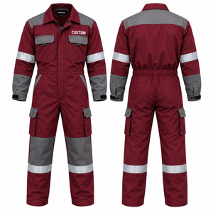 Ropa de Trabajo de Alta Calidad, Overoles para Hombre, Ropa de Trabajo de Alta Visibilidad, Uniforme de Trabajo, Uniforme Personalizado para Electricistas de Construcción - Product Image 2
