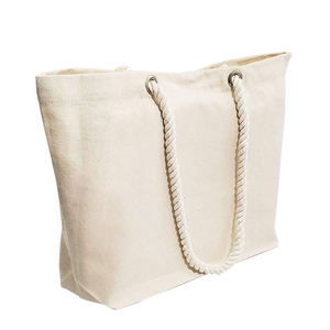 Bolsa de compras más vendida hecha en Pakistán, bolsa ecológica de alta calidad, venta al por mayor de bolsas de lona personalizadas para mujer. - Product Image 3