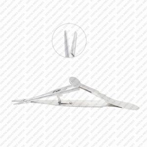 Portaagujas Recto Kalt BN-65 de Calidad Premium para Implantes Dentales, 14 cm, Instrumento Microquirúrgico Oftálmico Veterinario de Acero Inoxidable - Product Image 4