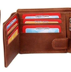 Porte-cartes de visite en cuir slim pour homme, tendance, style personnalisé, design en poils de vache, avec fermeture éclair et pochette à monnaie, idéal pour les voyages - Product Image 5