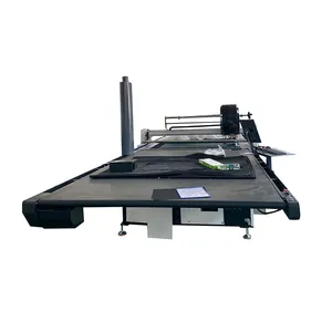 Máquina de corte e vinco de tecido de colchão com tecnologia avançada, máquina de corte a laser de tecido de poliéster, máquina de corte a laser com ISO