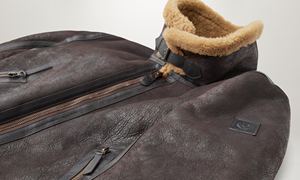 Chaqueta de Cuero para Hombre, Corte Slim, Estilo Moderno, Casual, para Motociclista, Venta al Por Mayor - Product Image 4
