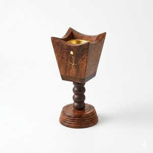 Brûleur à Bakhoor Arabe Moderne de Luxe en Bois Écologique pour la Décoration Religieuse de la Maison, du Bureau et des Zones de Réception d'Hôtel - Product Image 1