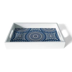 Bandeja Rectangular de Madera MDF Impresa de Alta Calidad, con Adhesivo Azulado, Bandeja Decorativa de Madera - Product Image 2
