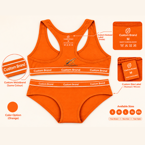 Prix d'usine OEM ODM Soutien-gorge de sport grande taille à maintien élevé pour la course et Culottes sans couture Fabricant - Product Image 5