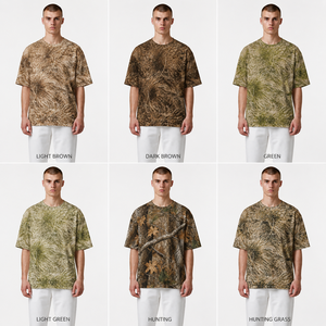 เสื้อยืดลายพรางเป็ดแขนสั้นสั่งทำขายส่ง เสื้อยืดลายพรางสำหรับล่าสัตว์สำหรับผู้ชาย - Product Image 4