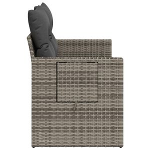 Sofá Gris para Jardín, para Espacios Exteriores - Product Image 6